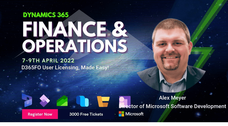 Presenting at Microsoft Dynamics Conferences Alex Meyer